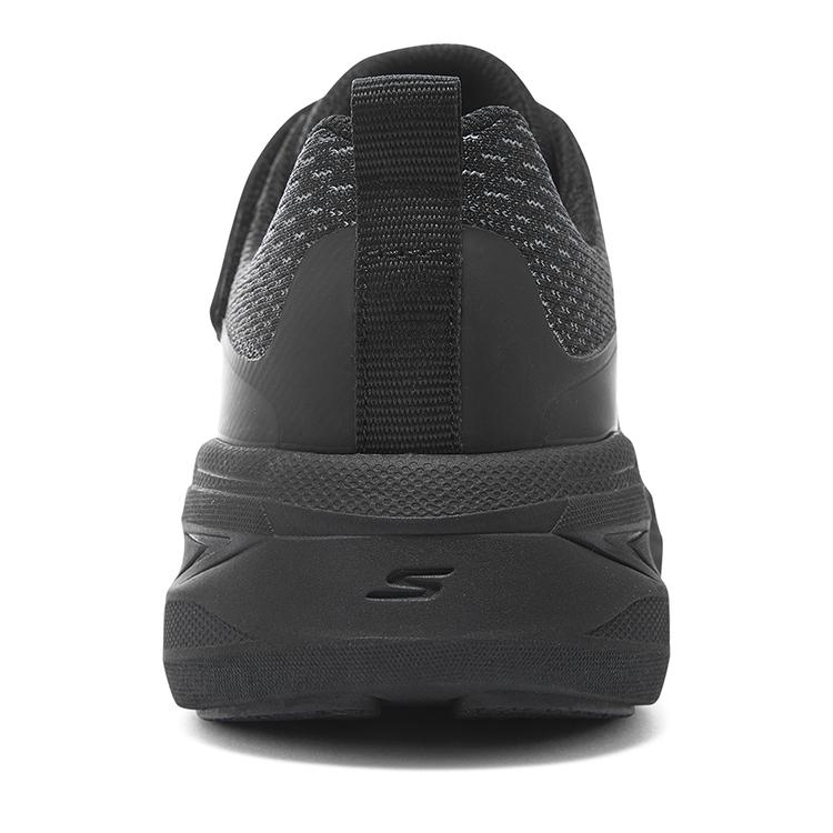 Skechers Fabric Velcro Simple Casual Outdoor Anti-Kick Wear-Resistant Low-Top Kids Running Shoes Kids sneakers Black 405030L-BKCC