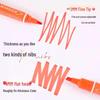Snell 40-Color Double-Ended Oil-Based Marker Set for Children's Art and Professional Painting