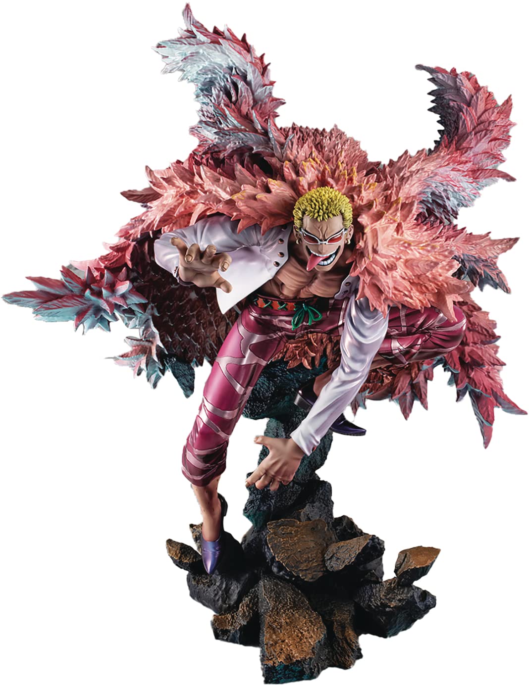 MegaHouse One Piece WA-Maximum Donquixote Doflamingo Limited Pirate Portrait Figure