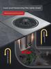 Floor Drain Retreater Sewer Anti-Odor Handy Gadget Sealing Cover Closure Deodorizing Filter Toilet Bathroom Toilet Neutral