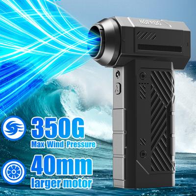 Ventilador Turbo Portátil de Mão Ferramenta Sopradora de Limpeza 130000RPM Ventilador Violento Portátil 4 Níveis de Velocidade Soprador de Ar Potente Alta Velocidade Com Escova Ajustável