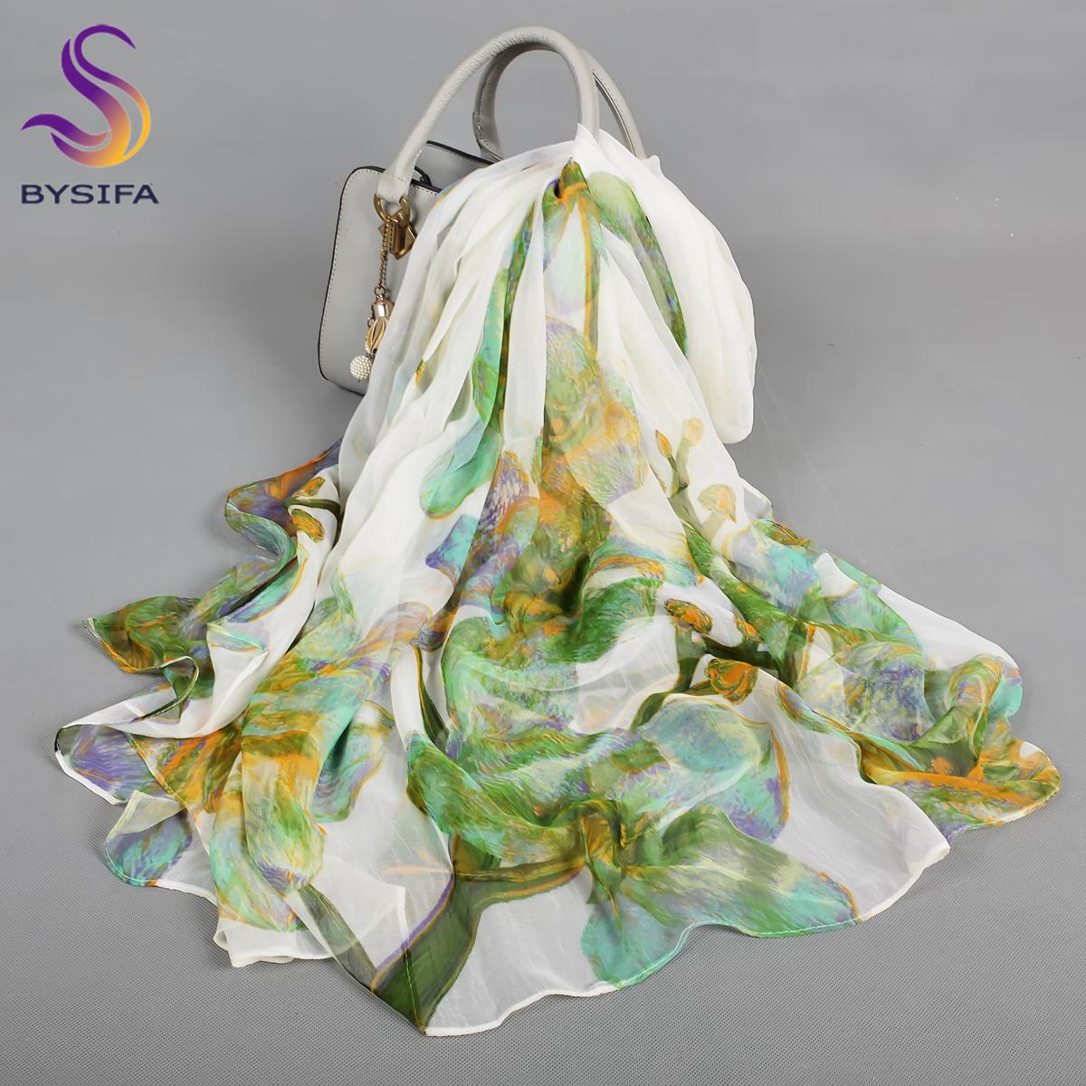 

Light Green Silk Scarf Shawl Women Fashion Honeycomb Cracks Design Long Scarves Wraps Fall Winter Neck Scarf Hijab 180*130cm
