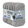 MR.SIGA Efficient Double-Sided Scrub Sponge (6-Pack) - Dishwashing Sponge - Non-Scratch Kitchen Sponge