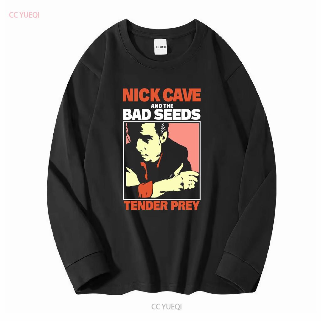 NOT VTG Nick Cave The Bad Seeds Tender Prey M T Shirt Fruit of Loom Artsy vintage Washed Top For Everyday Wear fashion