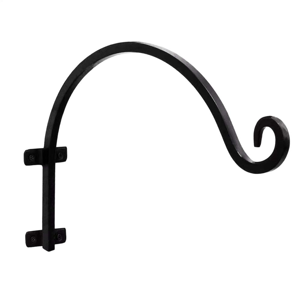 

Plant Pot Hanger Heavy Duty Square Steel Wall Mount Flower Pot Hook for Apartment Balcony Urban Patios Restaurant Homeowners