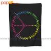 Colourful Peace Sign Ultra-Soft Blanket Quilt Winter Sofa Cover Bed Covers