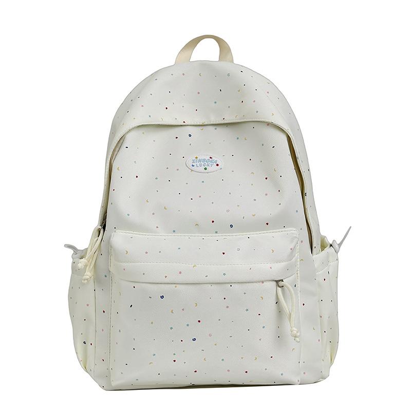 Zaino coreano nuovo piccolo fresco pois zaino femminile studenti delle scuole medie ins versatile grande capacità zaino stile campus