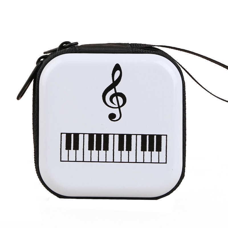 Music Note Coin Purse: Treble Clef & Keyboard Design for Stationery or Small Items - Perfect Back-to-School or Festival Gift