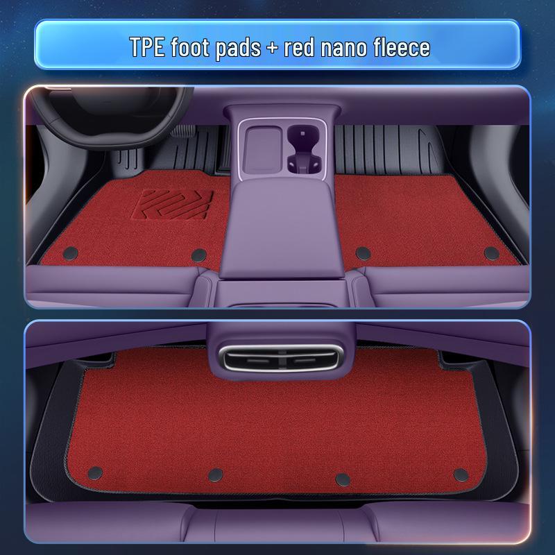 Leapmotor C10 TPE2026 Floor Mats - Complete Set for New Car Interior