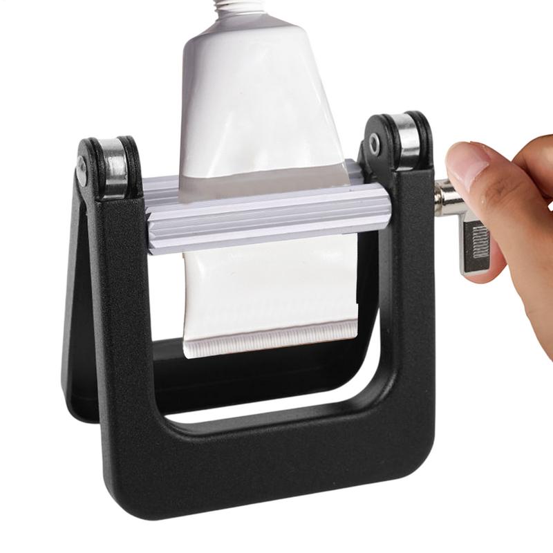 Heavy Duty Aluminum Manual Toothpaste Dispenser Tooth Paste Tube Squeezer Accessories Hair Color Dye Rolling Squeezing Tools