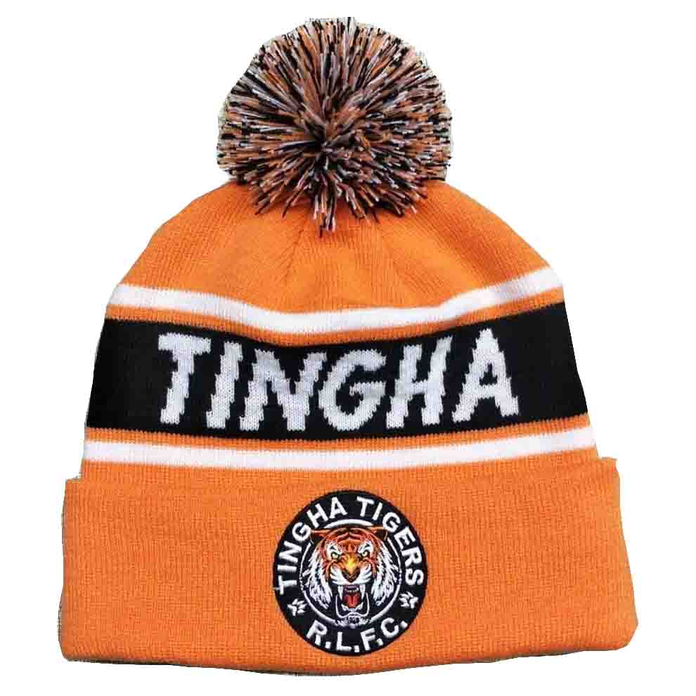 Comfortable Embroidery Black Pom Beanie, Custom Beanie Hat, Knit Beanie лимонно-желтый