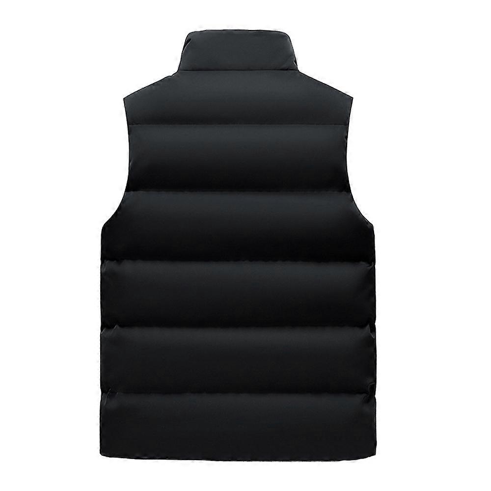 Men's Sleeveless Coat Lambswool Zipper Vest Winter Plus Size Male Warm Waistcoat Fleece Vest Brand Clothing Winter Vest Jackets