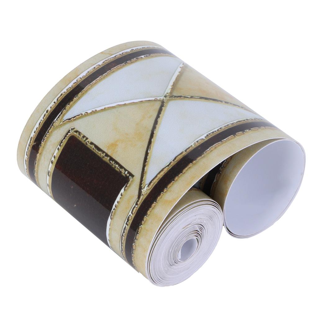 Wallpaper Border Trim Self Adhesive Wall Art Sticker Waist Line Border Kitchen Bathroom Decor