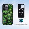 Peacock Phone Case For iPhone 17,16,15,14,13,12,Pro,Max For Magsafe Magnetic Wireless Charging