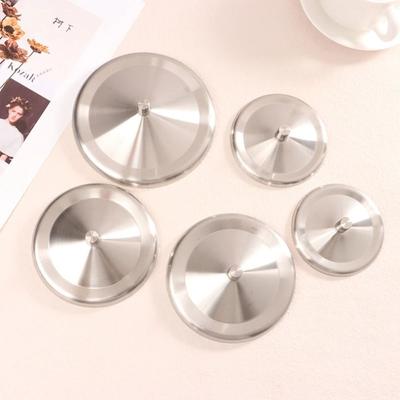 8,5/9,3/10,2cm Roestvrijstalen Bekerdeksels Stofdichte Drinkbekerdeksels Keramische Tumbler Drank