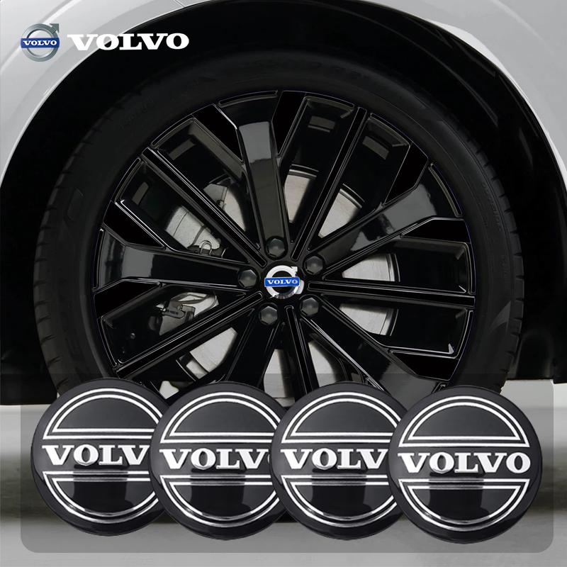 4 ks 56MM Dekal na středovou pokličku kola auta Samolepky na středové krytky kol Pro Volvo XC90 V90 V60 XC60 V40 EC40 EX40 S80 S60 S90 C40 XC40 V70 XC70 C30 C7