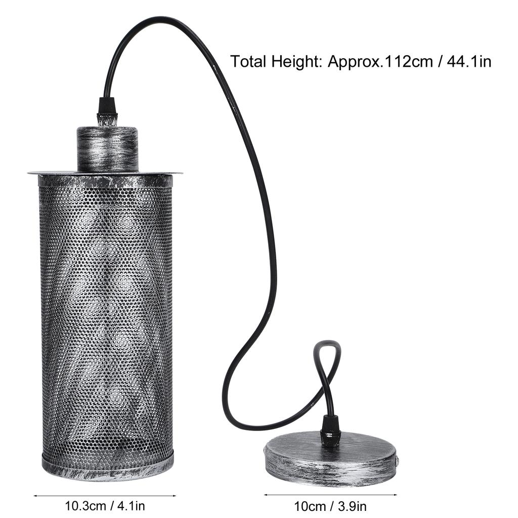 Industrial Mesh Lampshade E27 Iron Art Pendant Light Shade for Bar Cafe AC85‑265V