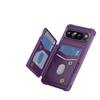Per Google Pixel 10 9 Pro XL 8 7 Pro 9A 8A 7A Custodia con Porta Carte, Resistente agli Urti, Morbido TPU, Copertura a Portafoglio con Chiusura a Flip