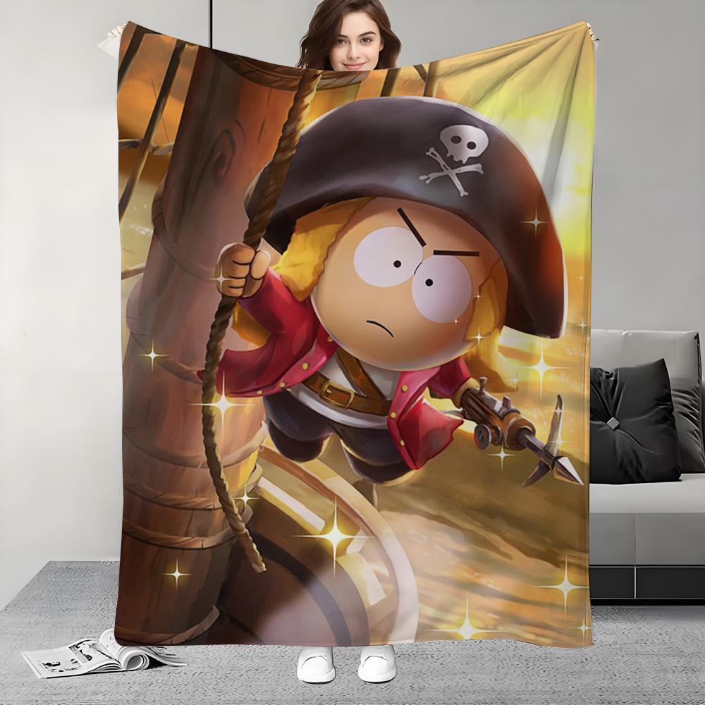 Cartoon S-South Süß P-Park Decke Design Leicht Für Wohnheime, Nickerchen, Wohnzimmer, Büro, Sofa, Ganzjahres