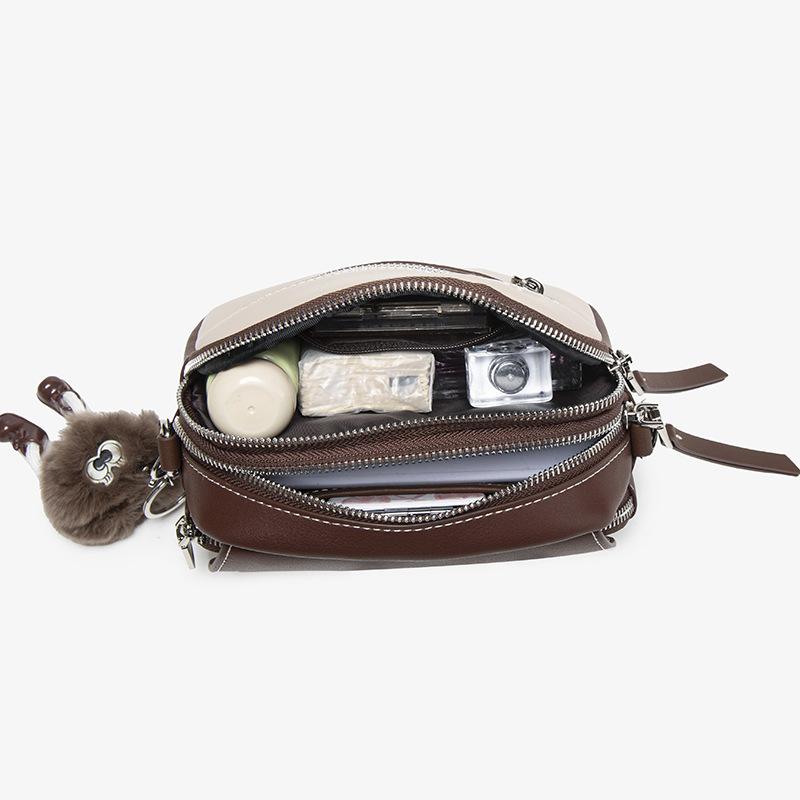 Premium Foreign Style Bag Women's 2025 New Niche Messenger Bag Women's Mini Small Round Bag Single Shoulder Women's Bag Trendy Backpack