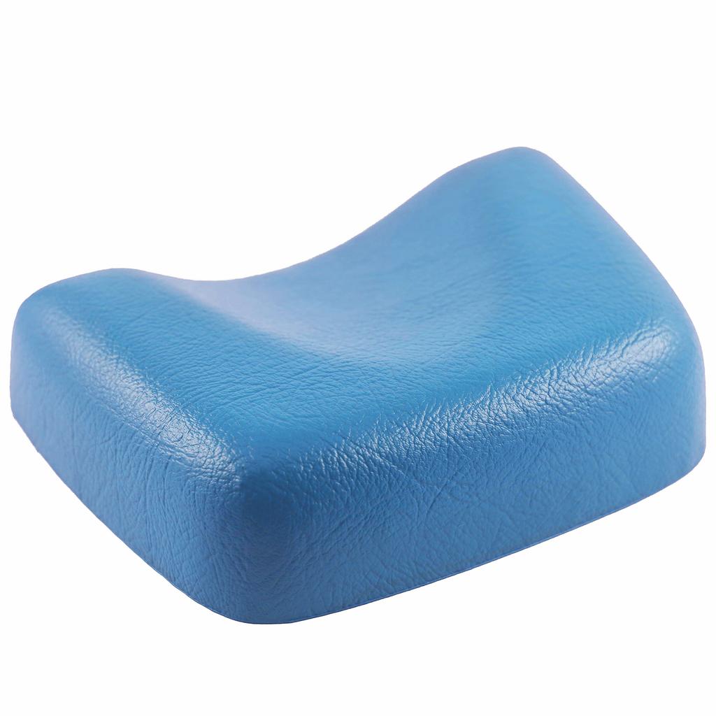 PUR HUVUDSTÖD kudde, skumhuvudstöd för solarium, ljusblå