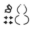 NEO 2 Drone Propeller Protector; Anti-crash Bumper Bar and Folding Tripod with Anti-fall Safety Ring