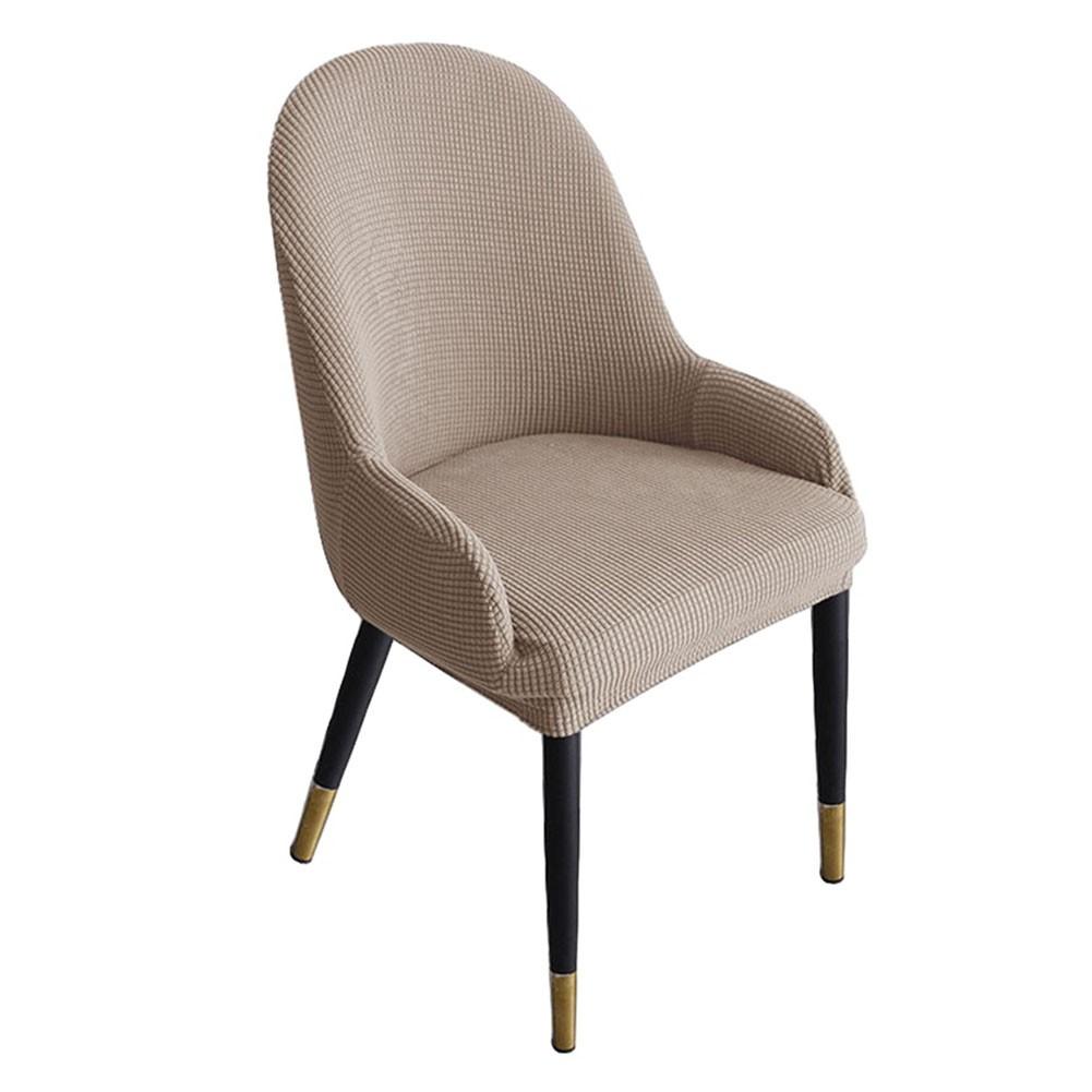 Corn Velvet Chair Cover Semi-circular Anti-pilling хаки