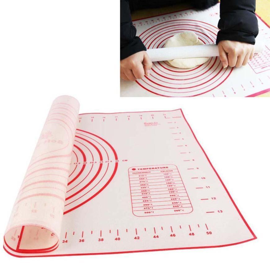 New Non Stick Silicone Baking Mat Kneading Dough Mat Baking Rolling Pastry Mat Bakeware Liners Pads Buy At A Low Prices On Joom E Commerce Platform