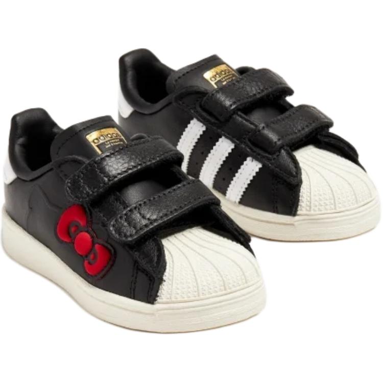 Adidas Hello Kitty x Superstar Comfort Closure I 50th Anniversary Baby Sneakers Black Core-Black Cloud-White IG6997