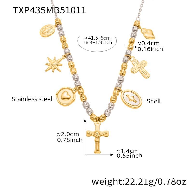 Mili средневековый стиль нержавеющая сталь DIY многоподвесная цепочка-браслет подбор цвета ручная работа бисерная цепочка