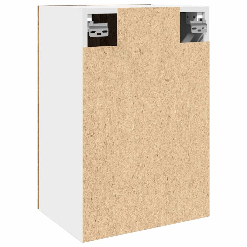 Lyon Wall Mounted Cabinet Rustic Wood Look 40 x 31 x 60 cm Engineered Wood