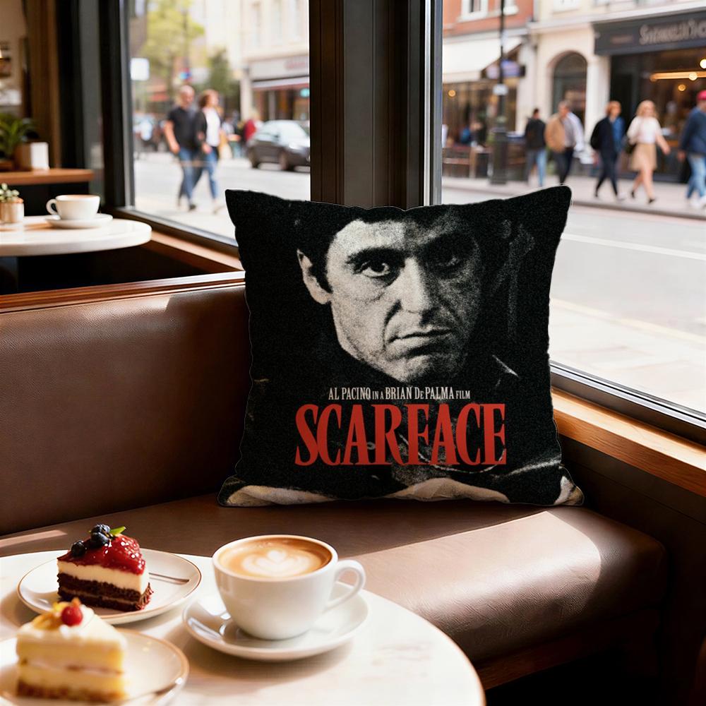 Movie Scarface Cushion Cover Decorative Cushions Covers Cover Sofa x Pillow  Piece x x Pillowcase