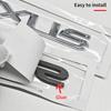 3D Car trunk letter sticker Accessory For Lexus F SPORT GX460 Ct200h IS250 ES 220D IS200 Fsport GS GX IS LS LX NX RX UX CT LC RC
