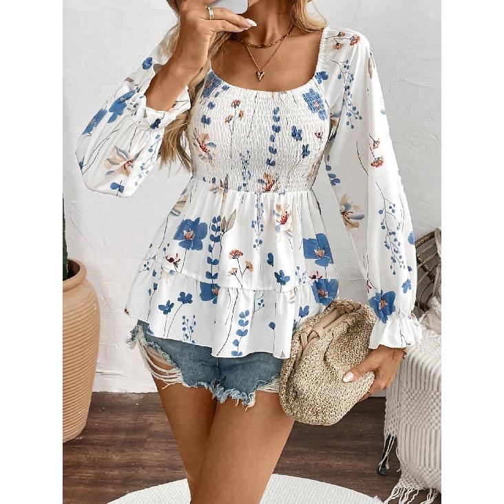 Spring And Autumn New Women'S Versatile Long Sleeve Daily Business Commuter Elegant Comfort Sexy Bottom Shirt Top