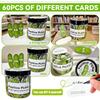 Top Quality Positive Pickle Affirmation Cards 60 Unique Messages Emotional Support, Cheer Up Friends, Stress Relief Decoration
