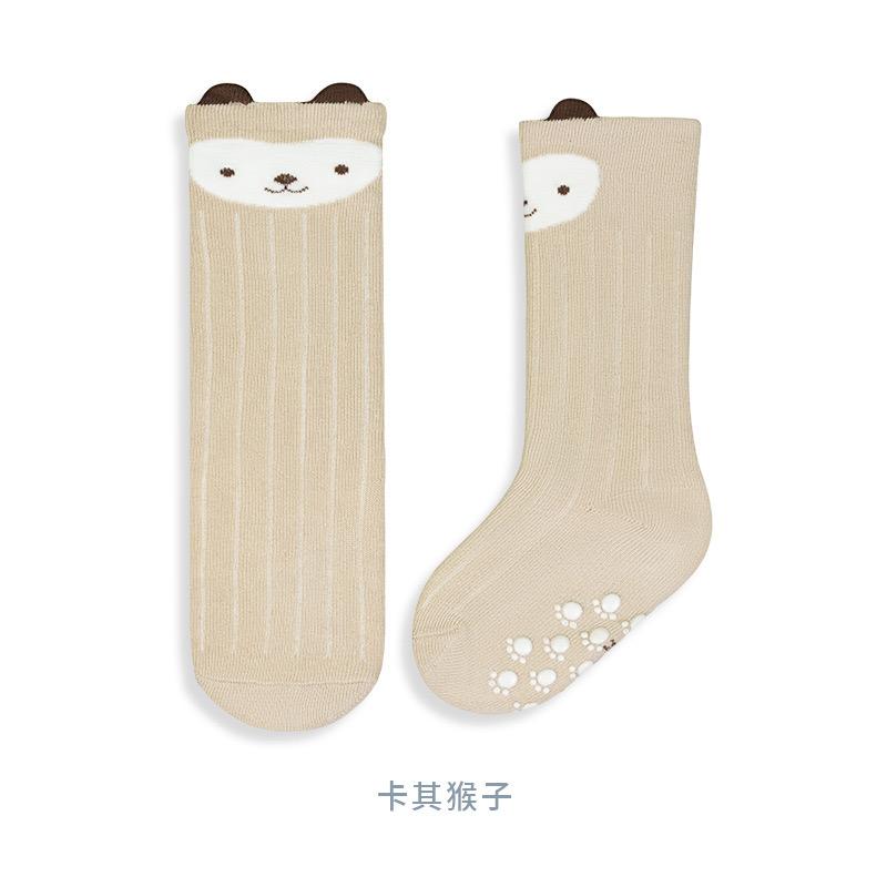 Baby Overknee Sock High Boy Girl New Born Toddler Cotton Long Socks Anti Slip Cute Cartoon Animal Non-Slip for 0-36M