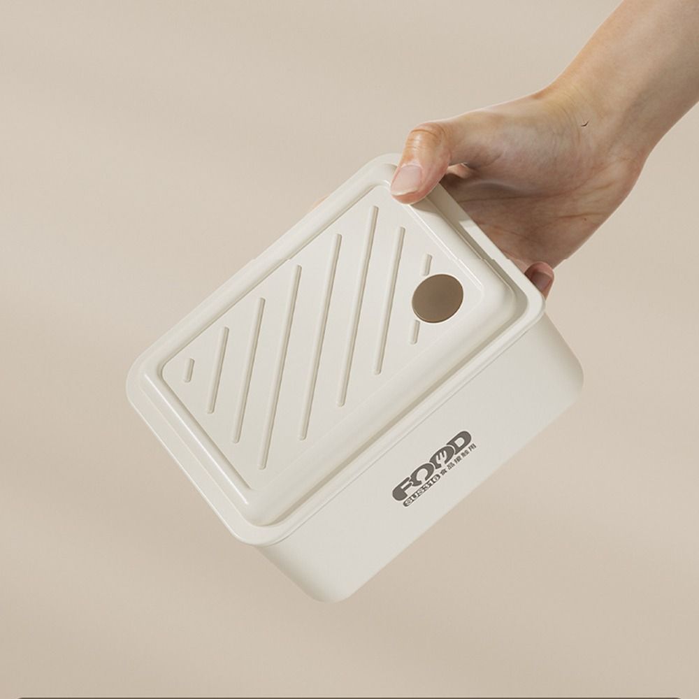 Rectangle Heat Preservation Lunch Box 316 Stainless Steel Microwavable Bento Box  Go To School