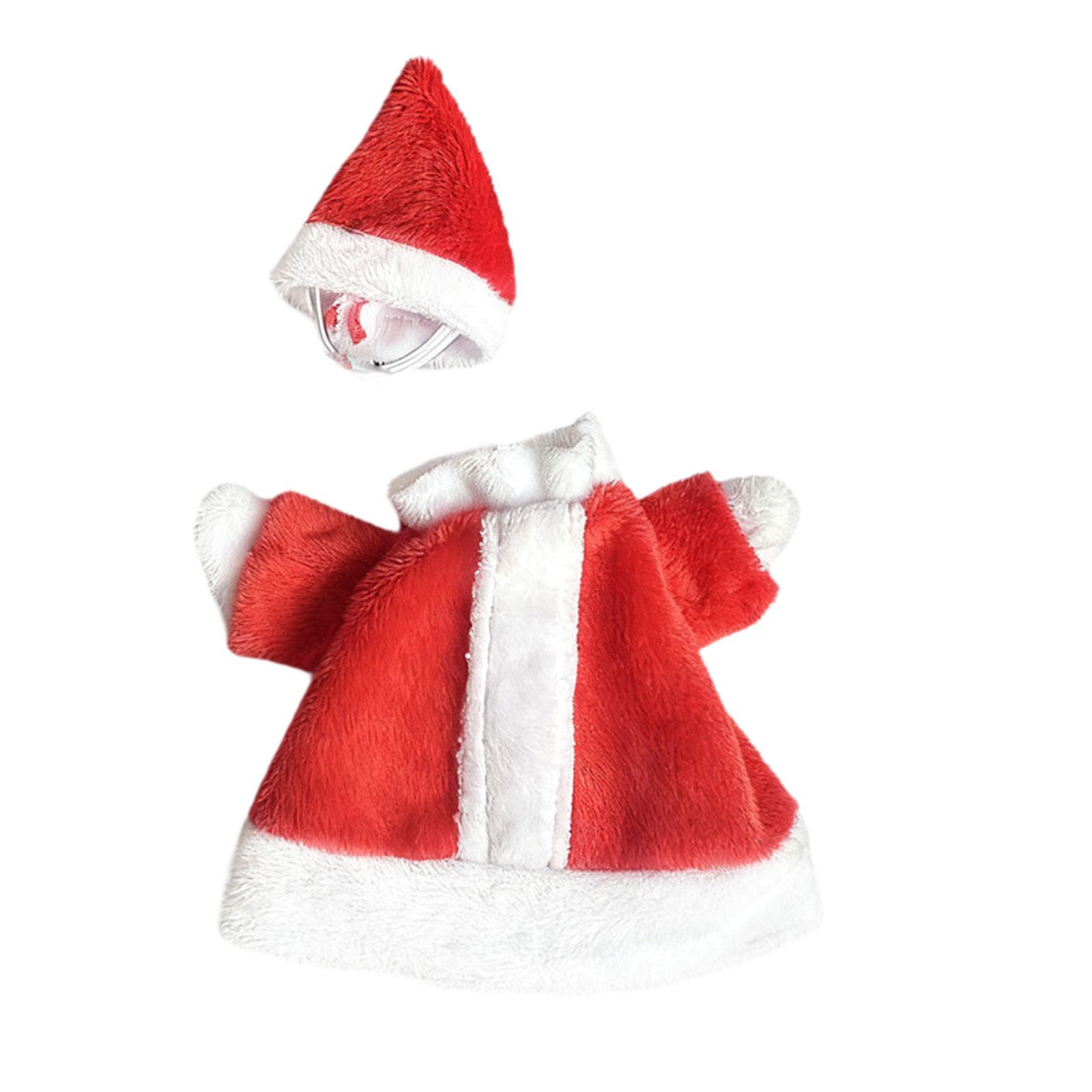 

Christmas Mini Desk Goose Outfit Cute Easy to Use Desk Key Holder Decor, Goose Sculpture Clothing for Yard Spring Holiday, Party