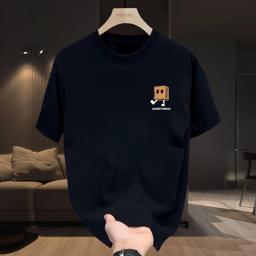 2026 American Style Summer Short Sleeve TShirt for Unisex Cool Trend Printed Loose Crew Neck Casual Tee