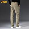 Jeep Men's Spring Autumn Loose Fit Breathable Casual Pants