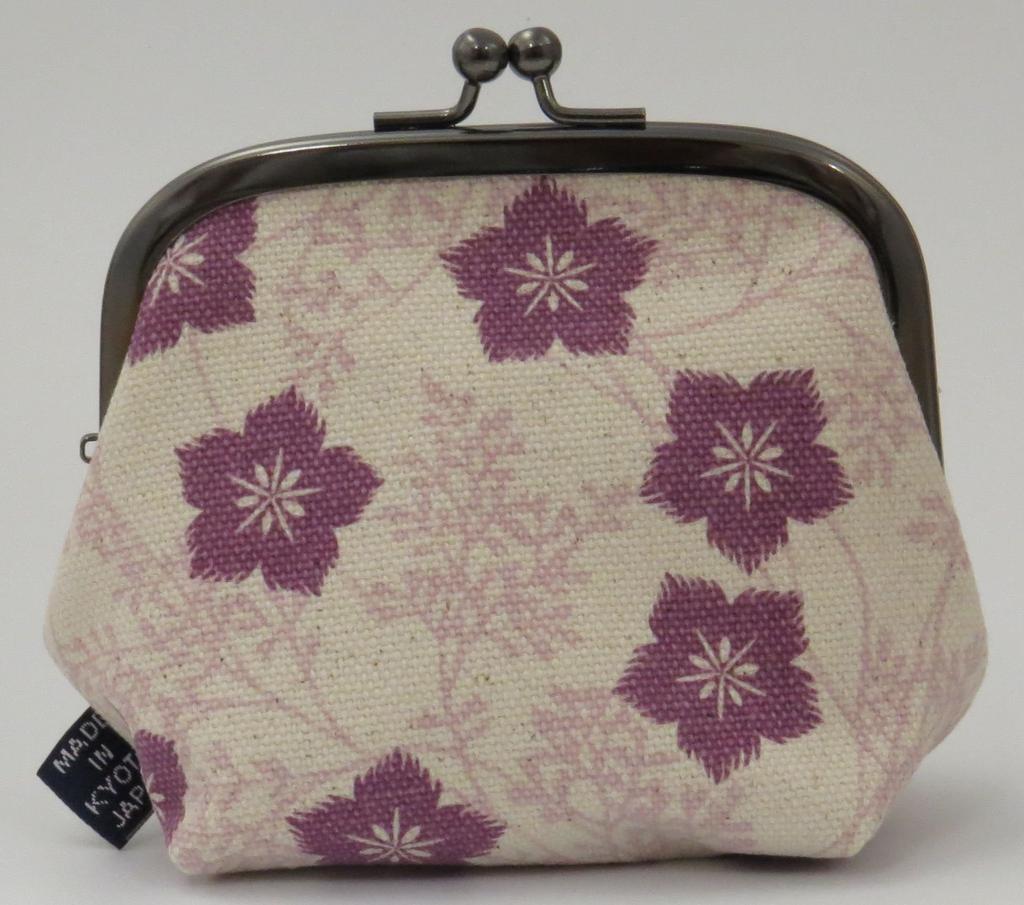 Goshiki Pink Hanpu-do "KYOTO JAPAN" Purse,