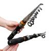 JOSBY Teleskop-Angelrute Spinnrute Fliegenrute Karpfen Futterrute Fiber Pesca 2,3M 2,1M 1,5M Mini-Reiserute Rollenhalter Tragbar ultraleicht kurz