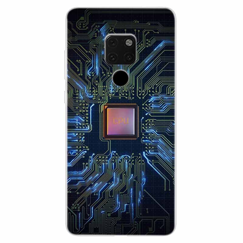 Phone Case For Huawei Mate 20 X Back Cover Case Clear TPU Soft Silicone Coque For Huawei Mate 20 X Case Mate20 X 20X Funda Capas