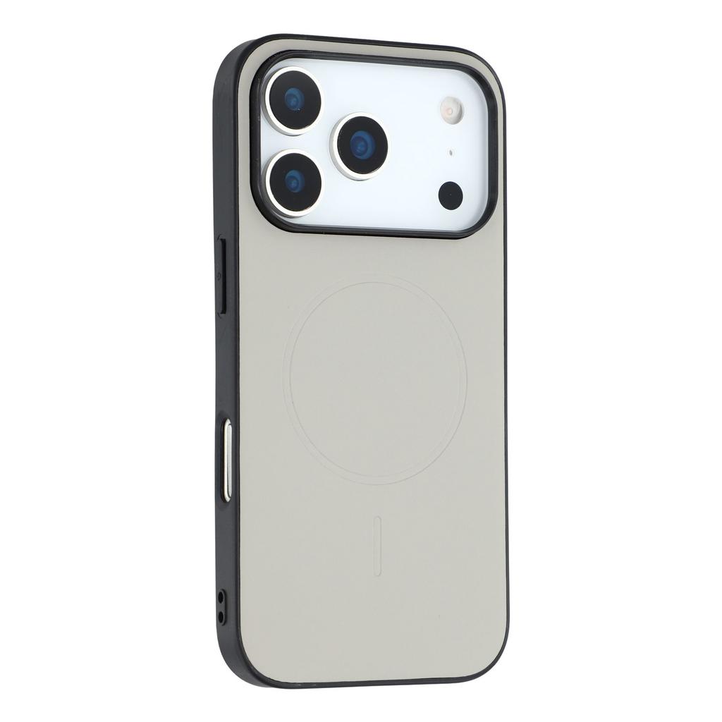 X-LEVEL For iPhone 17 Pro Max Case Compatible with MagSafe PC+TPU+PU Phone Back Cover