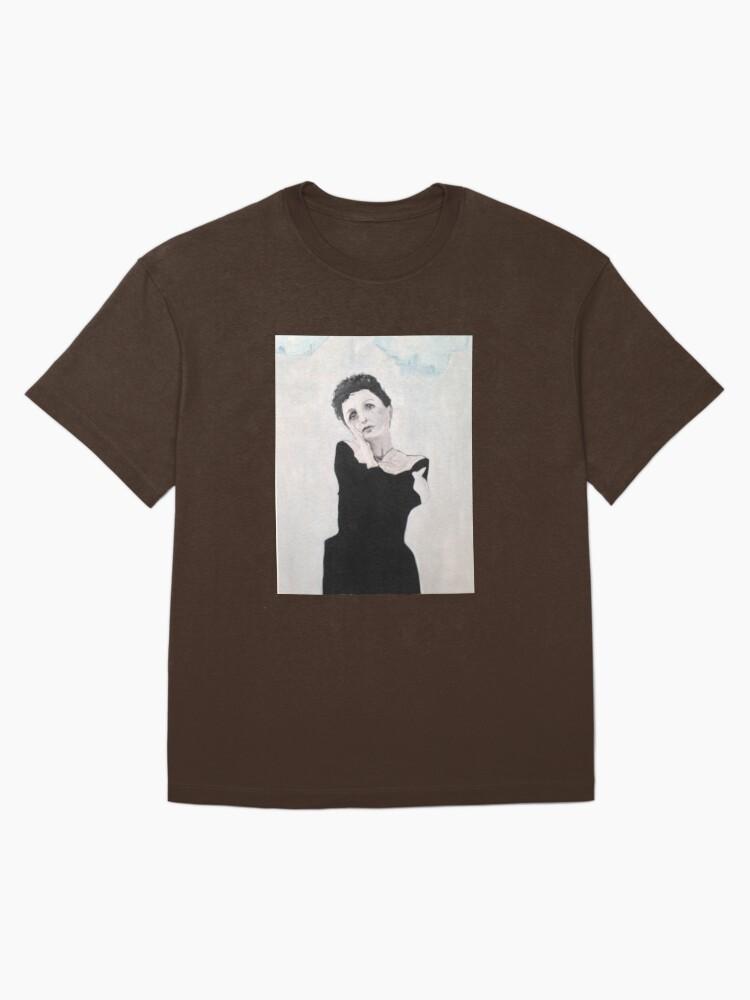 Édith Piaf Edith Piaf Portrait Painting Oversized T-Shirt