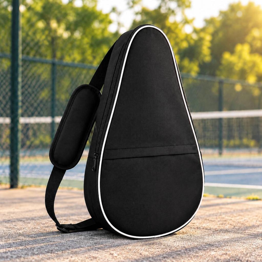 Athletic Bag Spacious Triangular Tennis Racket Waterproof for Sports Activities