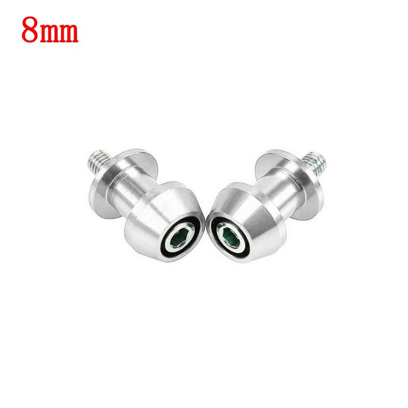 6/8/10mm Motorcycle Swingarm Spools Slider Aluminum Alloy Swing Screw Sliders Moto Spools Stand Arm Moto Equipments Accessories