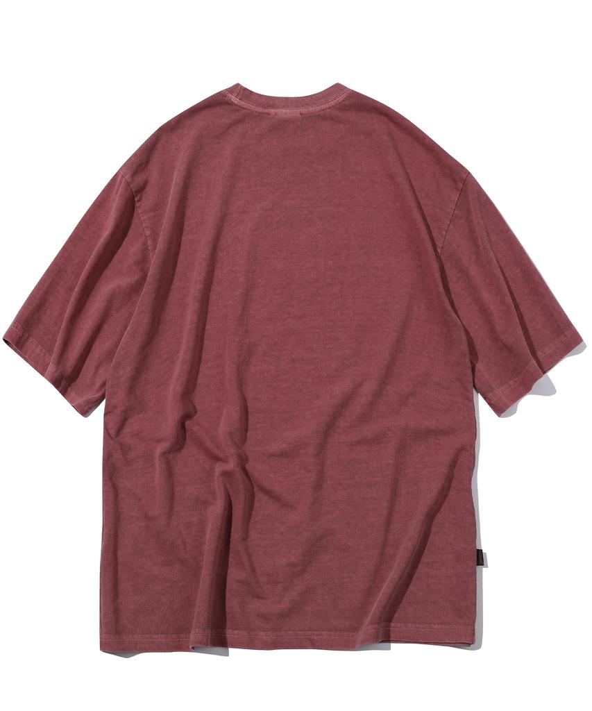 IFYOUWANT Motorcycle Pigment Tee Dusty Pink