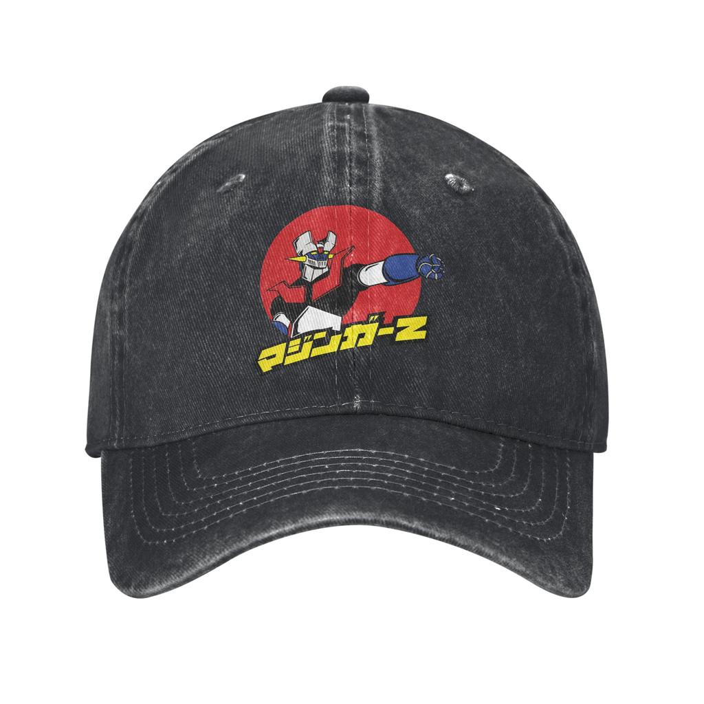 Robot Baseball Cap Unisex Hats Women Visor Protection Snapback Mazinger Z Caps
