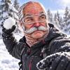 Volledig Gezicht Winter Balaclava Grappig Realistisch Ski Masker, Ademend Acryl En Modal Cadeaus Balaclava, Winddichte Hoofddeksel voor Buitenfeesten Fotografie